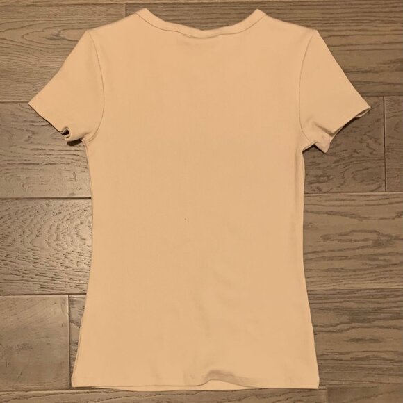 ribbed cream H&M top - Picture 2 of 2